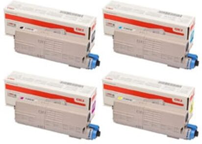 Oki 46490608/7/6/5 Pack toner (BK/C/M/Y)