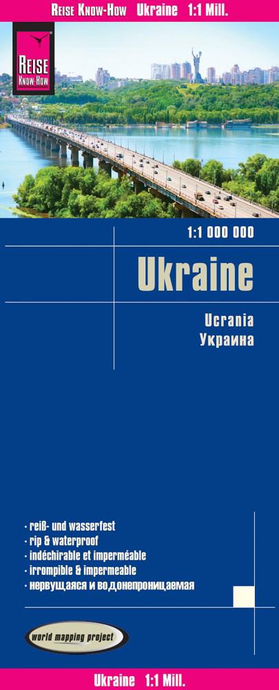 Reise Know-How Carte routière - Ukraine   Reise Know How