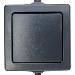 Kopp 565715005 NAUTIC - Kreuzschalter, Farbe: anthrazit