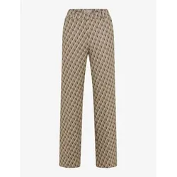 RAPHAELA BY BRAX Hose Lillyth Flared Rundumdehnbund Wide-Leg Allover-Druck