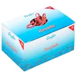 Läufer Gummiband, 125,0 mm, 1,0 kg, rot