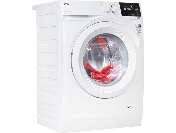 AEG Waschmaschine LR6A648 , Energieeffizienz: A, weiß, B:60cm H:85cm T:60cm, Waschmaschinen, Hygiene-Programm mit Dampf: Entfernt zuverlässig Viren und Bakterien, Waschmaschine