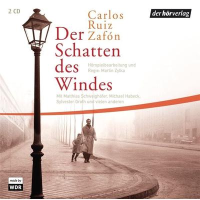 Der Schatten des Windes - Carlos Ruiz Zafón, CD, 9783867174077