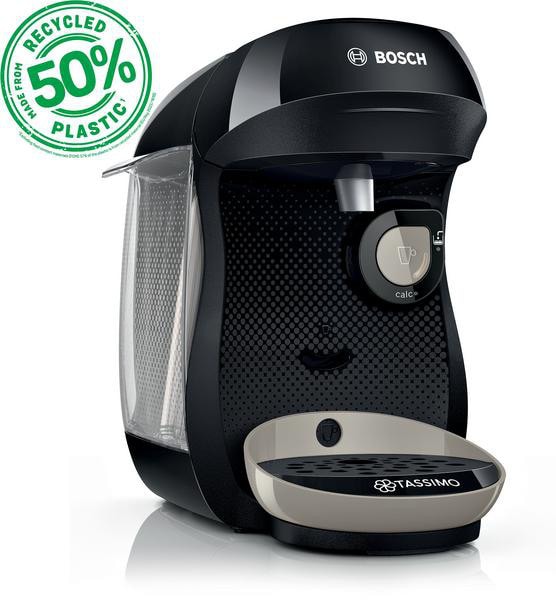 Bosch TAS109E TASSIMO Multi-Getränke-Automat HAPPY friendly schwarz/beige