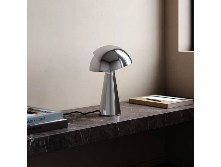Align Tischleuchte Chrome - DFTP DFTP by Nordlux - Wohnzimmer - Design - Metall - Mit Schirm