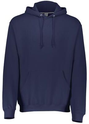 Russell Athletic 695HBM Dri Power Hooded Sweatshirt in Navy Blue size Small   Cotton Polyester