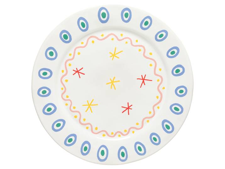 Assiette Summer Bliss Ø 33cm Multicolore