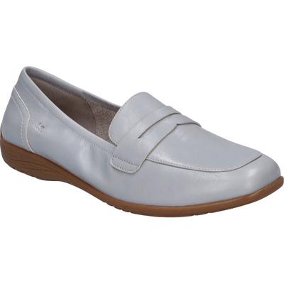 Ballerina JOSEF SEIBEL "Fenja 22, iceblue", Damen, Gr. 39, blau (iceblau), Obermaterial: 100% Rindsleder Leather cow., Schuhe Ballerina