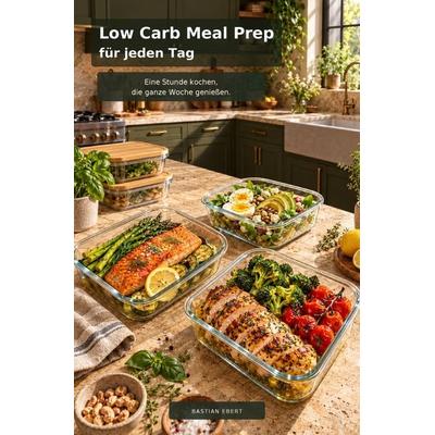 Low Carb Meal Prep für Berufstätige- Eine Stunde kochen, die ganze Woche genießen, Taschenbuch von Bastian Ebert, Bookmundo, 978-94-039-5550-6
