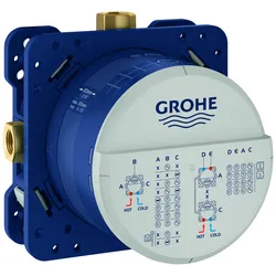 GROHE Rapido SmartBox UP-Einbaukörper, UNIVERSAL, 3 Abgänge 1/2", 35604000