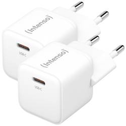 Intenso W30C GaN USB Ladegerät 30 W 1x USB-C® Weiß Innenbereich GaN, USB Power Delivery (USB-PD) 7803032