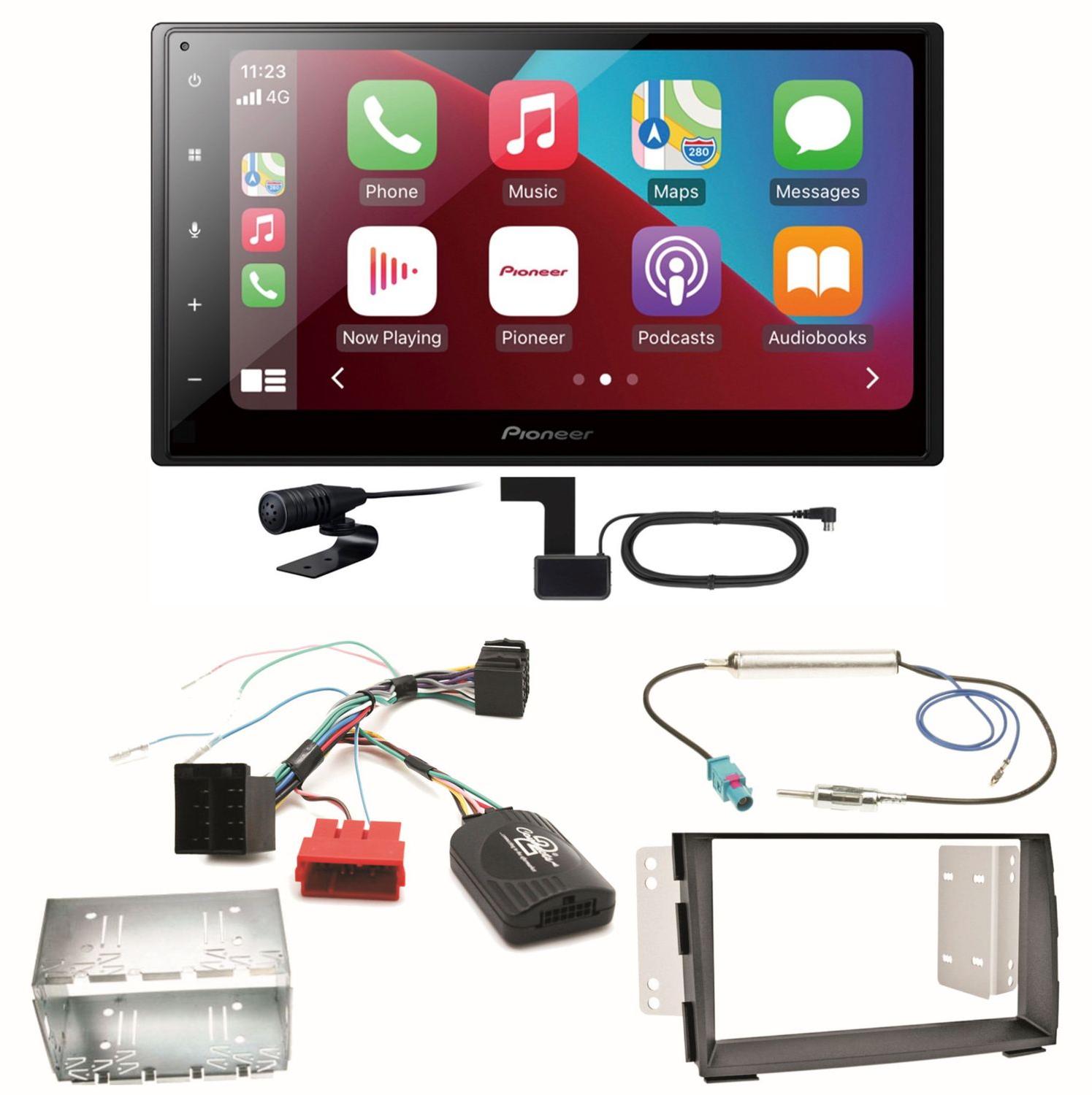 Pioneer SPH-DA160DAB Android Auto CarPlay Einbauset für Kia Venga