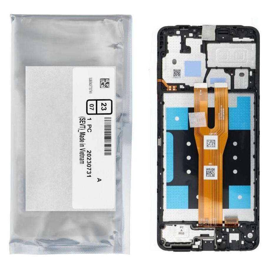 Samsung LCD display! ServicePack LCD Display for A06 A065 GH81-26440A Black (Display) (56271231)