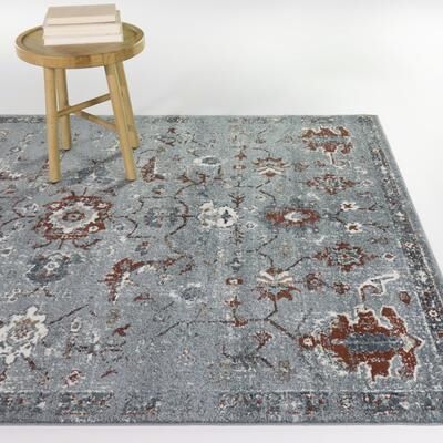 Balta Rugs Thaddeus Distressed Medallion Area Rug