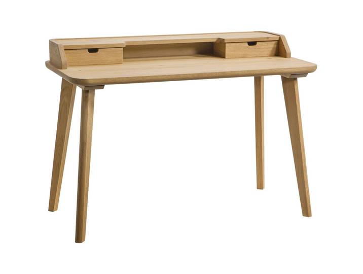 Hasena Sekretär - Farbe: Eiche Bianco - Material: Eiche massiv - 556