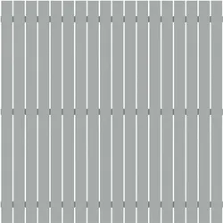 TraumGarten Sichtschutzzaun SQUADRA Alu Silber Sichtschutz Lamellenzaun, 180x180 cm