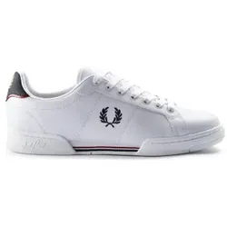 Fred Perry für Herren. B6311-567 Lederturnschuhe B721 weiß (43), Wohnung, Schnürsenkel, Lässig