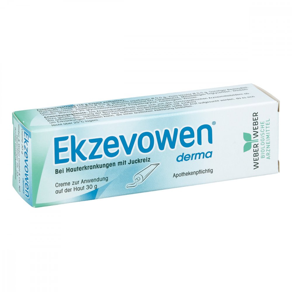 WEBER & WEBER GmbH Ekzevowen Derma Creme 03707013