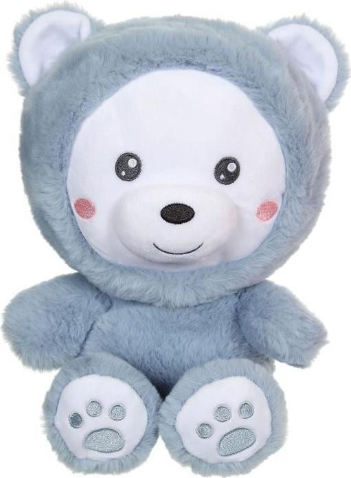 Gipsy Toys Pluche beer hoodie blauw 24 cm