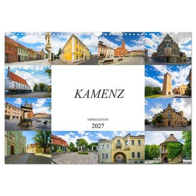 Kamenz Impressionen (Wandkalender 2027 DIN A3 quer), CALVENDO Monatskalender