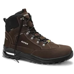 Elten, Sicherheitsschuhe, Berufsstiefel RONAN XXF GTX brown Mid ESD O2 WR CI Gr. 39 (O2, 39)