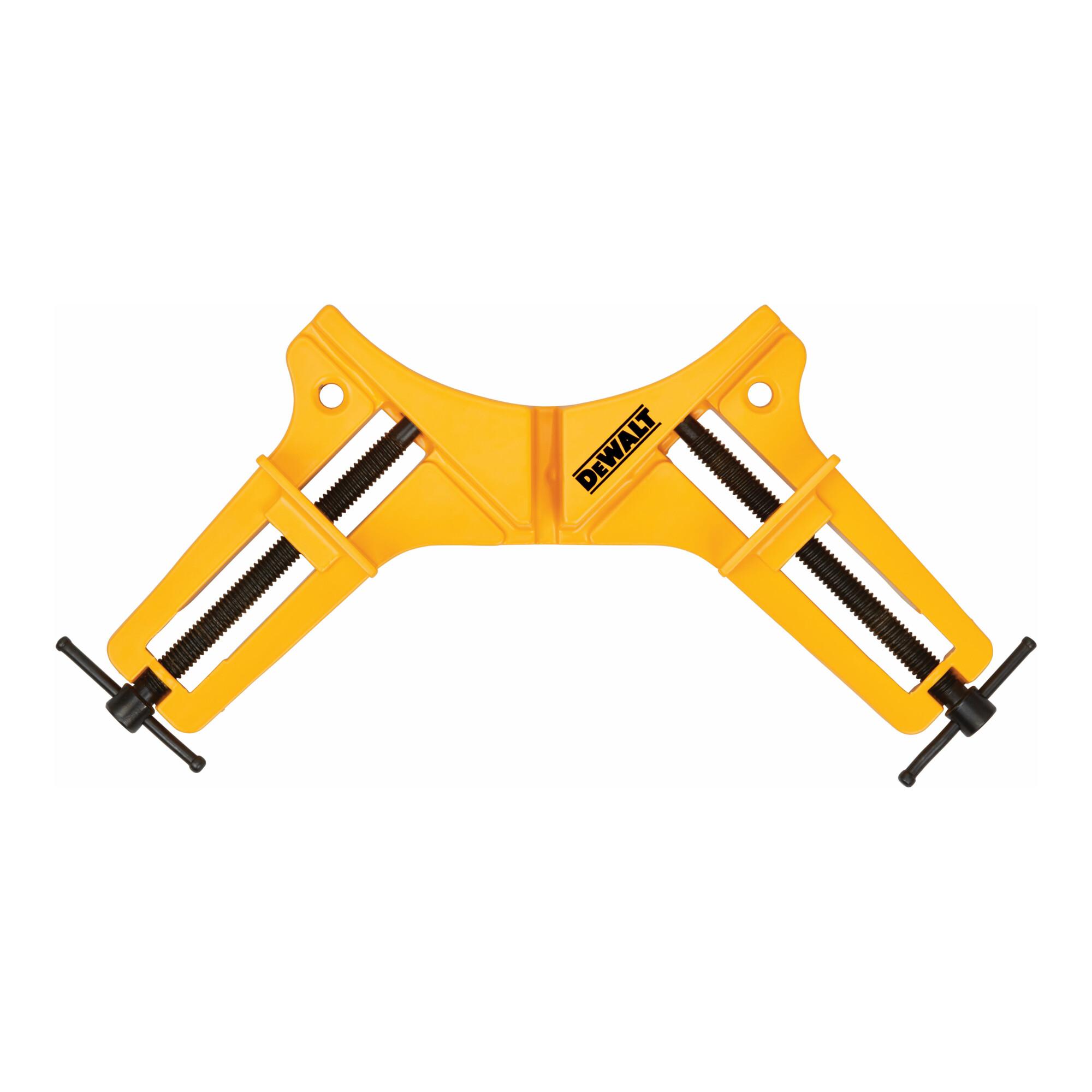 DEWALT 90Grad Gehrungsspanner Spannweite 76mm 90kg Spannkraft DWHT83840-0)