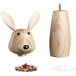 Leonardo Gewürzmühlen Cucina, Pfeffermühle + Salzmühle, Braun