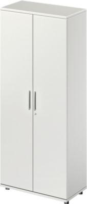 Schäfer Shop Pure Flügeltürenschrank Proplana, 5 Ordnerhöhen, Breite 800 mm, abschließbar, lichtgrau