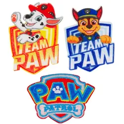 Mono-Quick Applikationen "Paw Patrol", Größe: 4,6–7 cm, Inhalt: 3 Stück