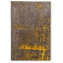 Vintage Teppich Scroom 170 x 240 cm Mischgewebe Gold, Schwarz Gold /