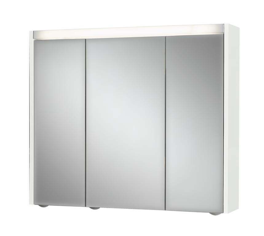 JOKEYPLASTIK Sarto III Spiegelschrank 3 Spiegeltüren, B80xH69xT17 09135098