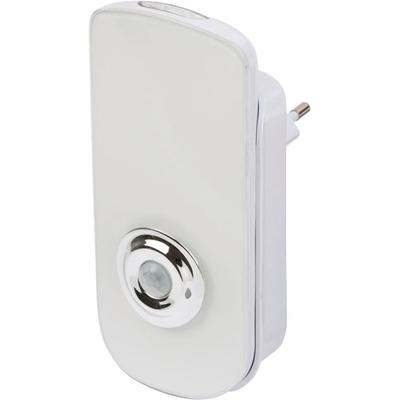 LED Nachtlicht BRENNENSTUHL, weiß, B:8cm H:11cm L:6cm, Leuchten, LED Nachtlicht, mit Infrarot Bewegungsmelder, inkl. abnehmbarer Taschenlampe