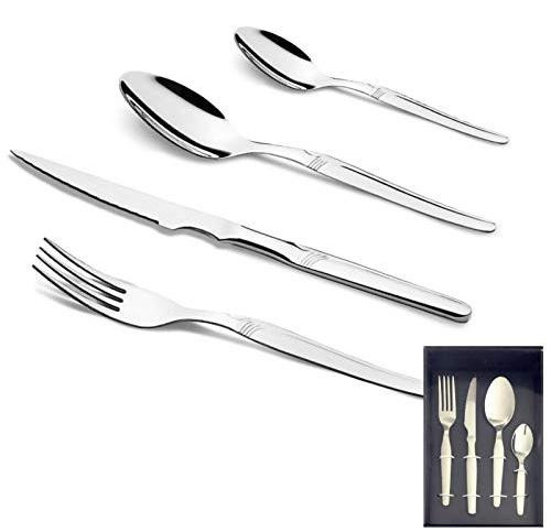 Omgoods 24-delige Bestekset De Luxe met Vleesmes