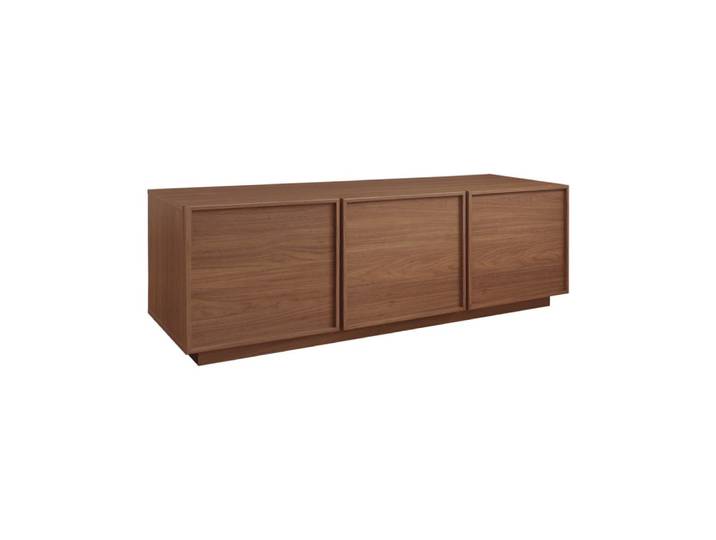 Meuble tv décor bois noyer 3 portes