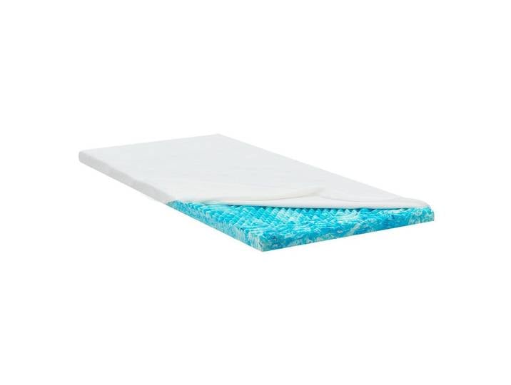 TOPPER 90x200 cm 7-Zonen Matratzenschoner aus Memory Foam