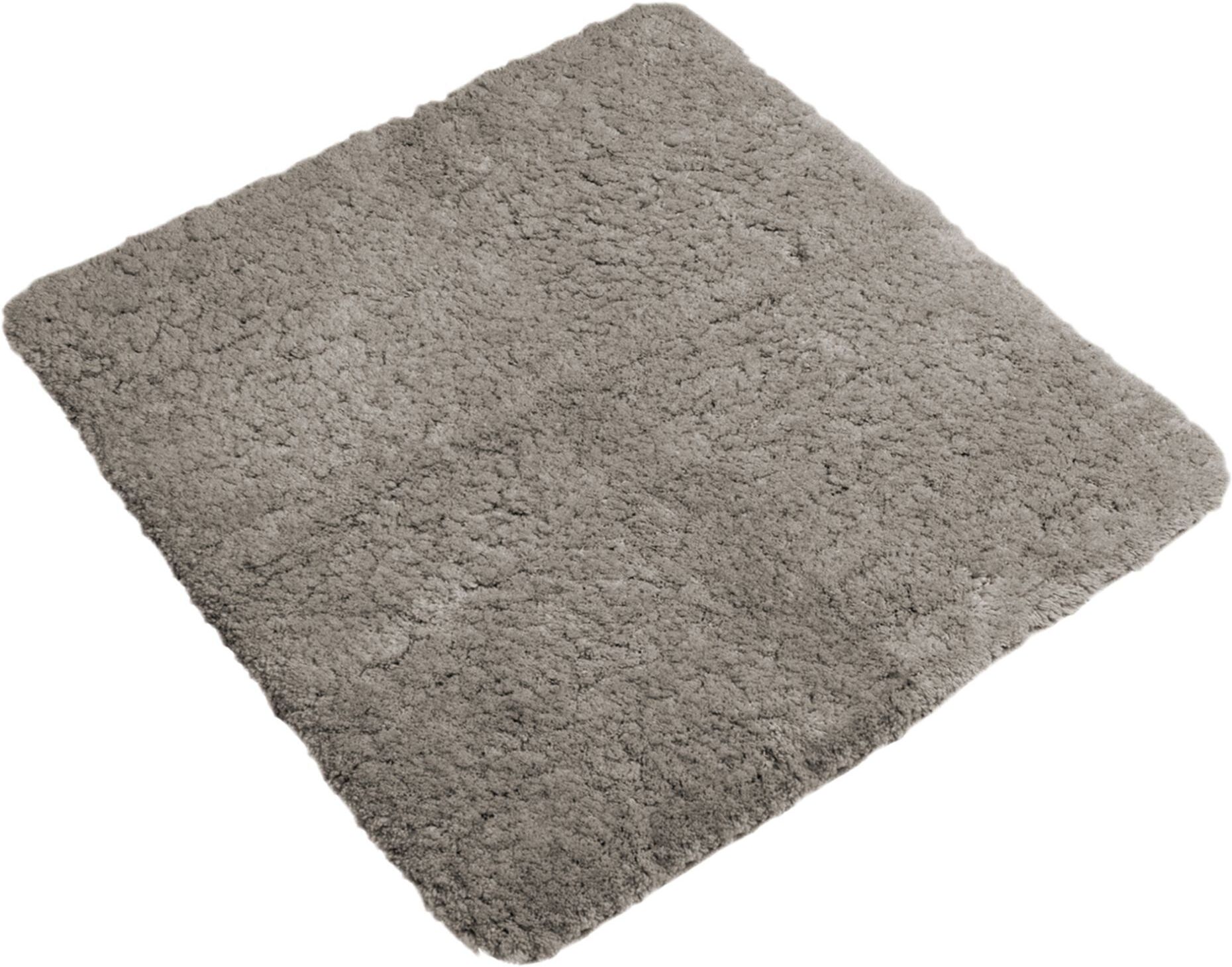Tirolix Tappeto da Bagno Microfibra 60 x 60 cm Taupe