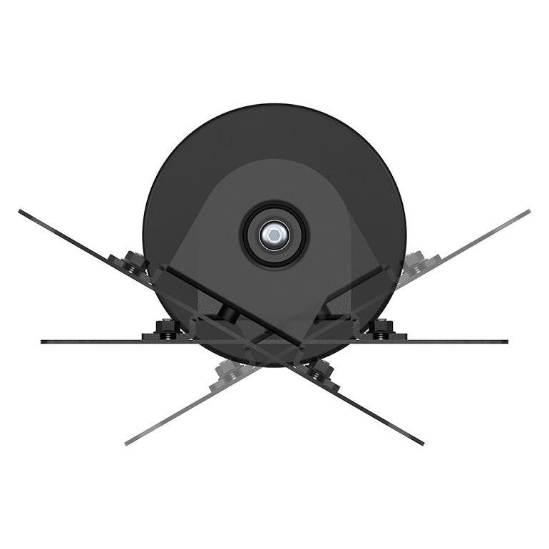 Multibrackets Tischständer Fixmontage 23-43", Metall, schwarz (Tisch, 30 kg, 23" - 43") (4400)