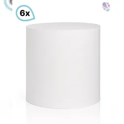 Blanc HYGIENIC Handtuchrollen 6 Rollen à 250m, Innenauszug, Innenabwicklung, 100% Zellstoff, 1-lagig, höchst ergiebig & günstig