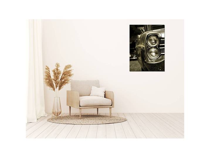 Tableau déco Classic Cars Alu-Dibond Multicolore 60 x 80cm