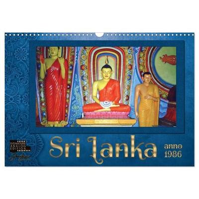 Sri Lanka anno 1986 (Wandkalender 2027 DIN A3 quer), CALVENDO Monatskalender