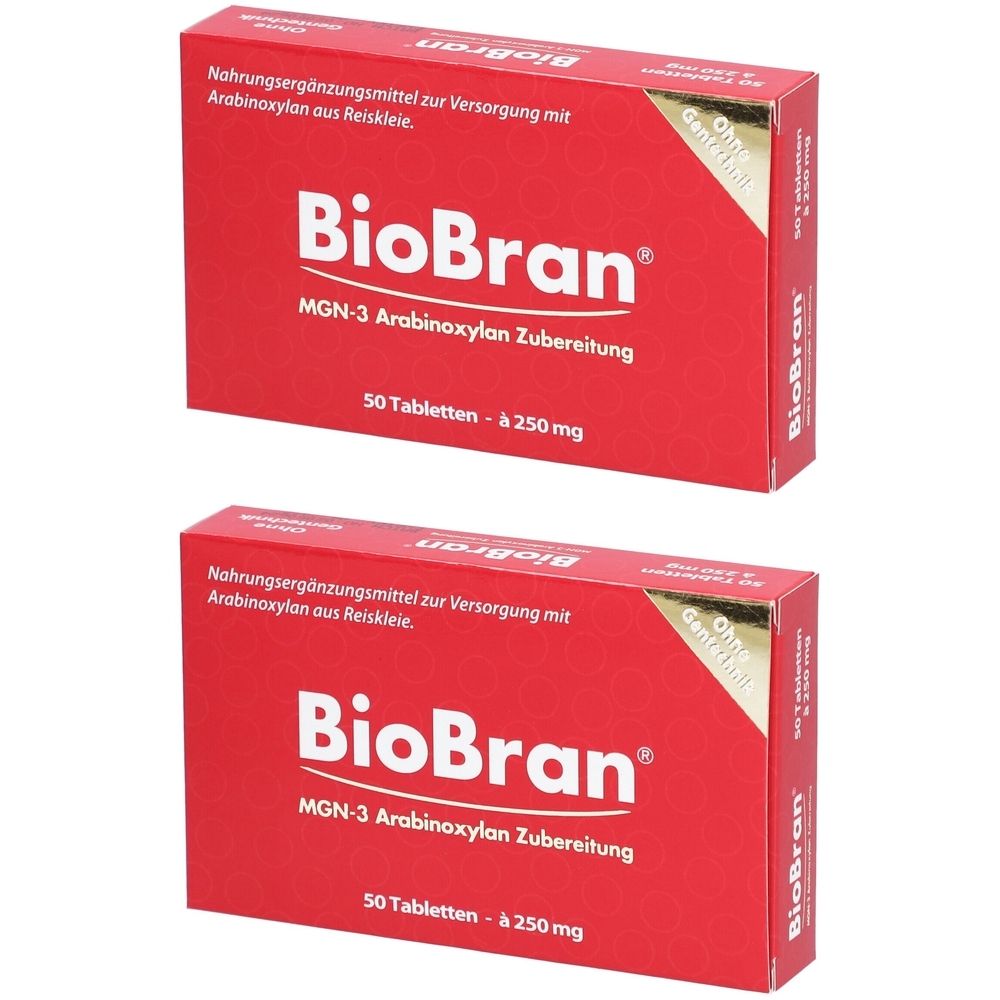 Biobran 250 Tabletten 2x 2x50 St