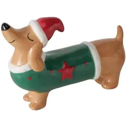 Boltze Home, Weihnachtsfiguren, Boltze Dekofigur Maltipu Mehrfarbig, Produkttyp: Aufsteller