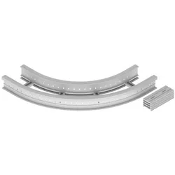 Unex Flachbogen 90 Grad 67327-04