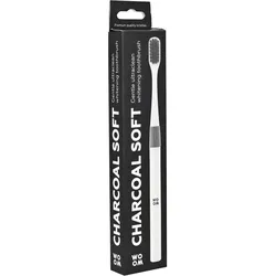 Toothbrush WOOM CHARCOAL SOFT 1 St