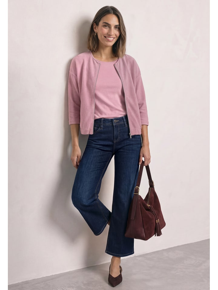 Street One Sweatjacke in Rosa - 40