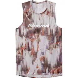 Nnormal, Herren, Sportshirt, Race Tank 02 Fade Print (L), Mehrfarbig