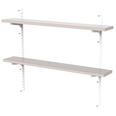 Gartenhaus VCM "Regalfächer Kunststoffgerätehäuser Duramax 01000", braun, Regale, Gartenhaus