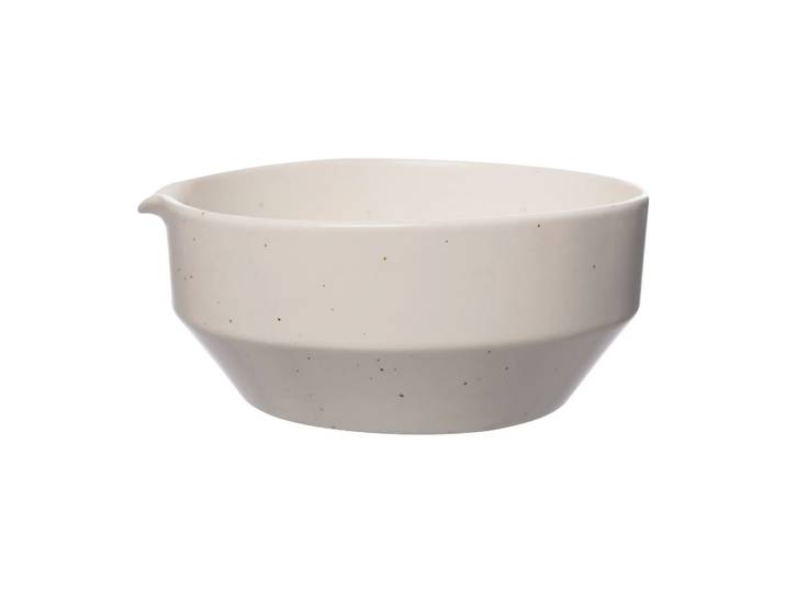 ERNST Pot avec bec verseur Ernst blanc nature H9 cm Ø20 cm