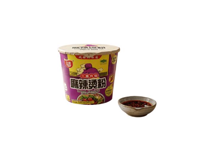 Bai Jia Potato vermicelli (kom) - Hot &amp; pittig 105g