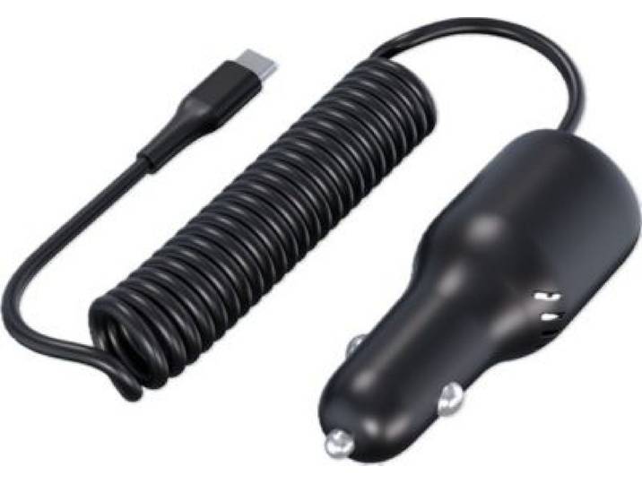 Force Power - Chargeur Allume Cigare 100w Usb-A + Usb-C + Cable Usb-C 20w
